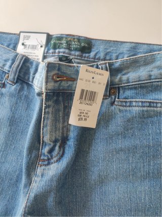Pantalones Pirata Ralph Lauren Azul Talla 6P