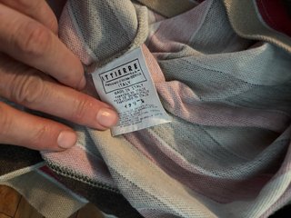T-shirt D&G rigata piquet delave