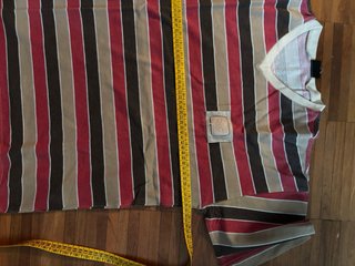 T-shirt D&G rigata piquet delave