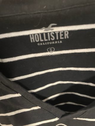 Camiseta Hollister Rayas Talla S