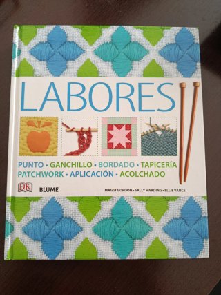 Labores : punto, ganchillo, bordado, tapicería,...