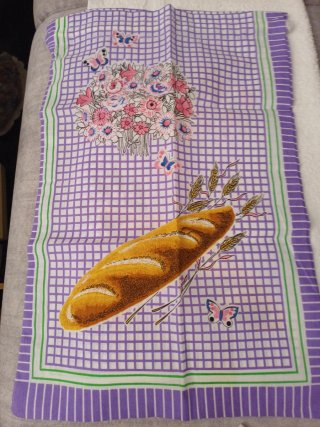 Lote Toalla Paño cocina Mantel Bolsa tela Delantal