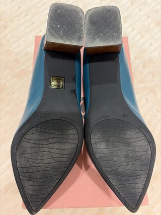 Zapatos de tacón Karmine azul talla 40