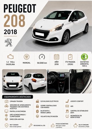 Peugeot 208 2018