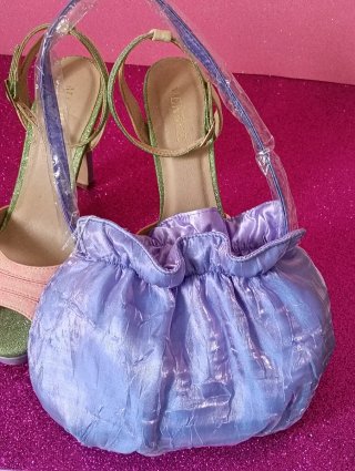 Sandalias tacón y bolso Menbur