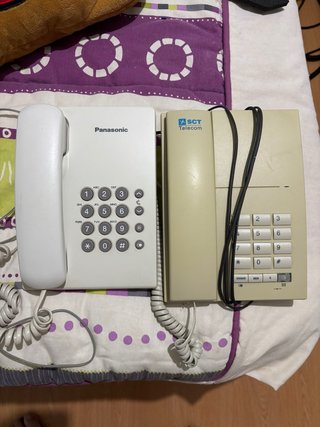 Teléfonos Fijos Panasonic y SCT Telecom