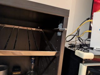 Mueble Botellero BESTA Negro Ikea