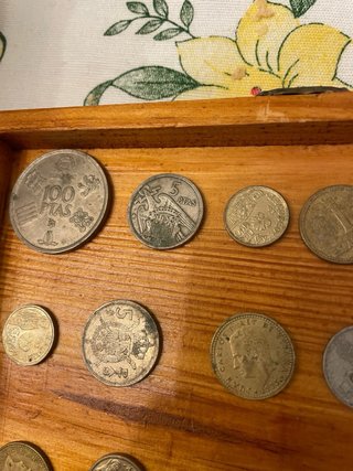 Lote de monedas antiguas