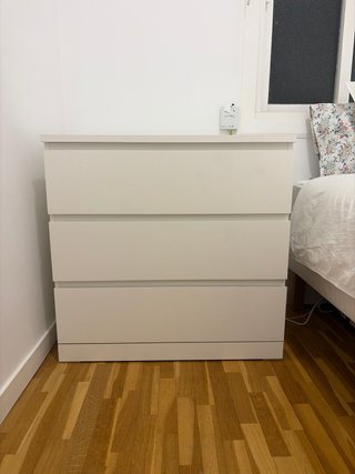 Cómoda Malm Ikea Blanca