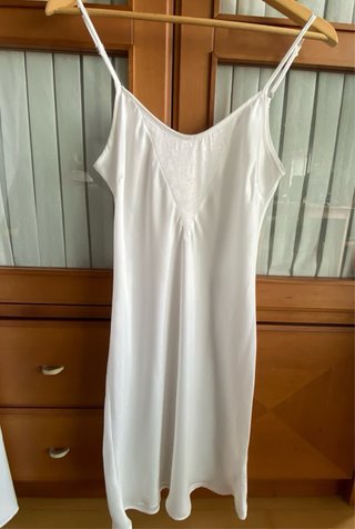 Vestido kimono ceremonia IKKS blanco talla M