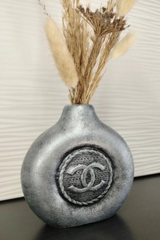 CHANEL Vaso Elegante Design Portafiori Chic
