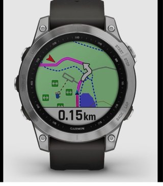 Garmin Fenix 7 Smartwatch Plata/Negro