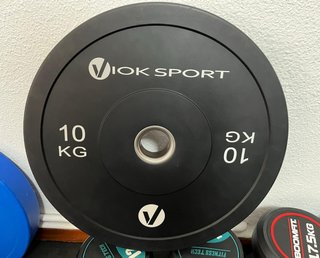 Disco Olímpico 10kg VIOK SPORT