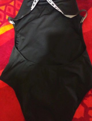 Vestido de baño Lacoste negro