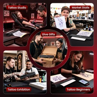 Impresora térmica para tatuajes+100 papel transfer