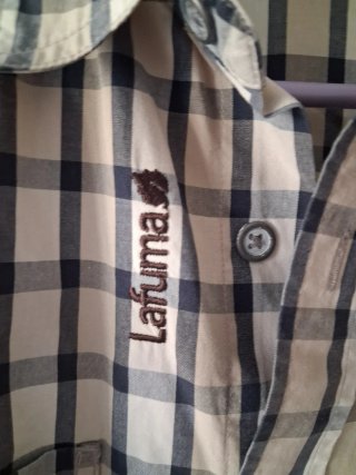 Camisa Lafuma cuadros talla L