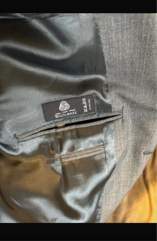 Americana traje Massimo Dutti gris