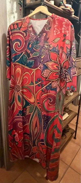 Vestido estampado floral