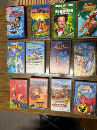 Lote 17 Películas VHS Disney
