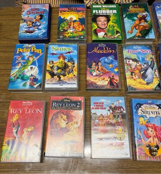 Lote 17 Películas VHS Disney