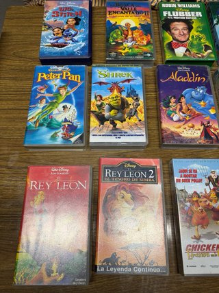 Lote 17 Películas VHS Disney