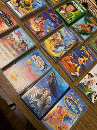 Lote 17 Películas VHS Disney