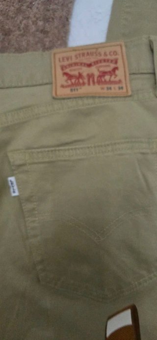 Pantalones Levis w34 marrones claros