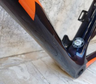 Telaio Trek Emonda SL Carbonio 58 con crepa