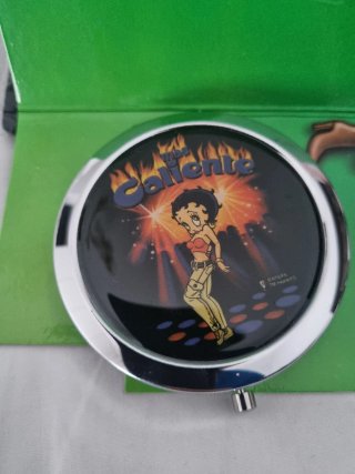 Espejo y Pastillero Betty Boop Mas Caliente