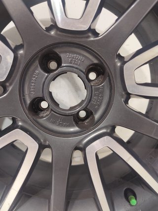 Llantas suelta segunda para Fiat de 17 Pulgadas