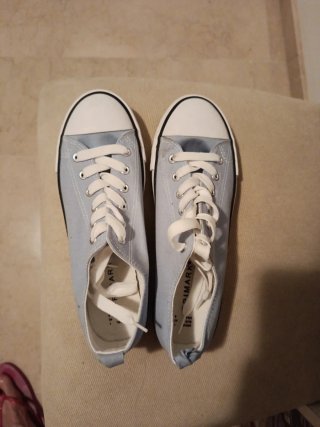 Zapatillas tela Primark azules