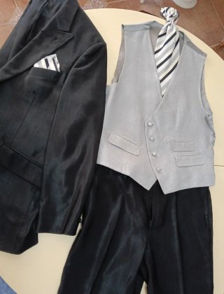 Traje Novio Ottavio Nucio Negro Talla 48
