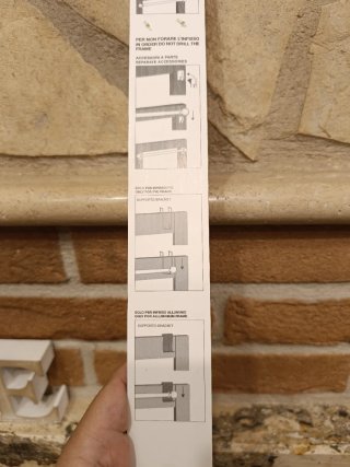 Bastone per tenda estensibile 50-80 cm