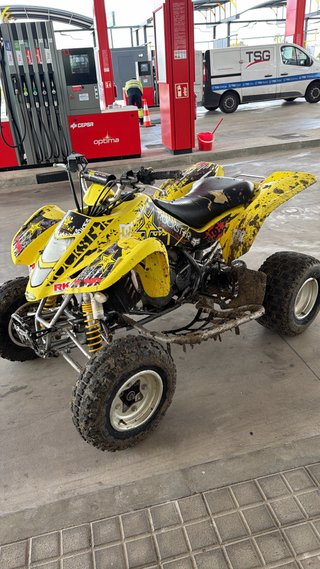 Suzuki LTZ400 Amarillo Motocross