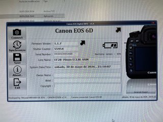 Canon EOS 6D + Lente EF 28-70mm f/2.8L