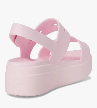 Sandalias 36.5 Crocs Brooklyn 4U Rosa nuevas