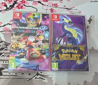 Mario Kart 8 Deluxe e Pokémon Púrpura per Nintendo Switch