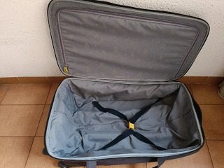 Maleta grande Samsonite gris