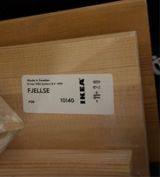 Cama Fjellse IKEA 140x200
