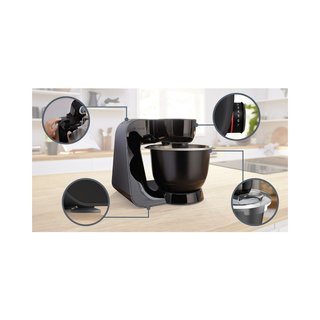 Procesador Alimentos Bosch Carbon Black