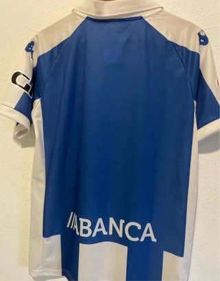 Camiseta Kappa RC Deportivo Firmada