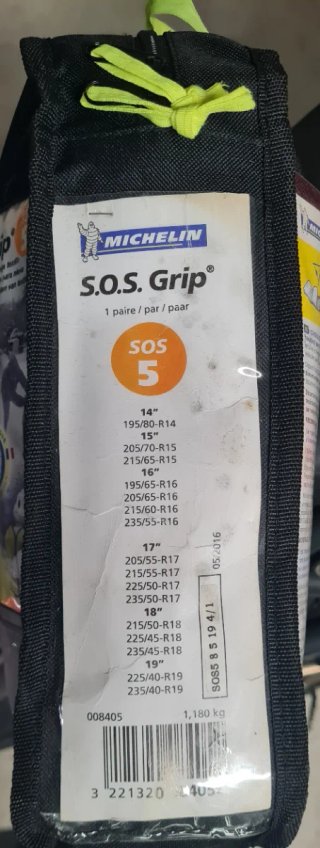 Fundas Nieve Michelin SOS Grip 5