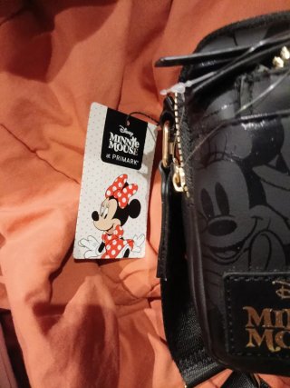 Bolso Minnie Mouse Disney Negro y Rojo