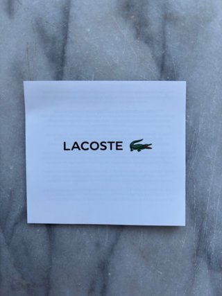 Bracciale Lacoste Originale Metropole Argento