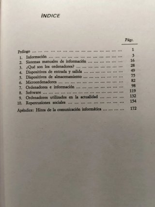 Libro Introducción a los ordenadores