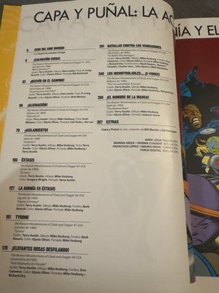 100 % Marvel hc atemporales capa y puñal. la ag...