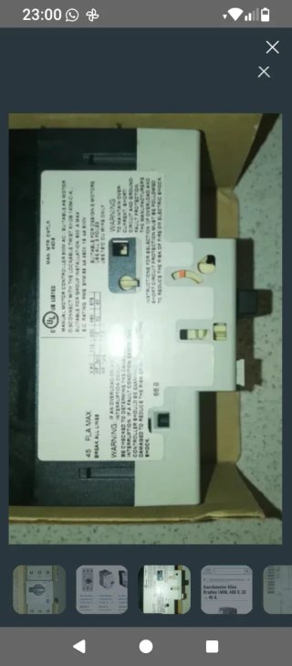 Protección Guardamotor automático eléctrico