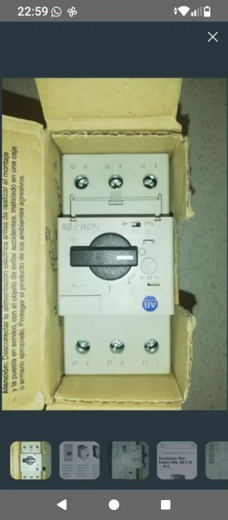 Protección Guardamotor automático eléctrico