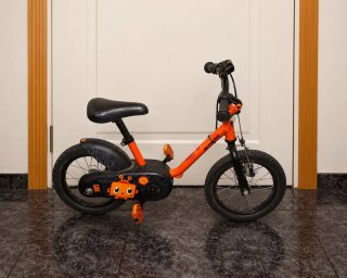 Bici infantil naranja Btwin