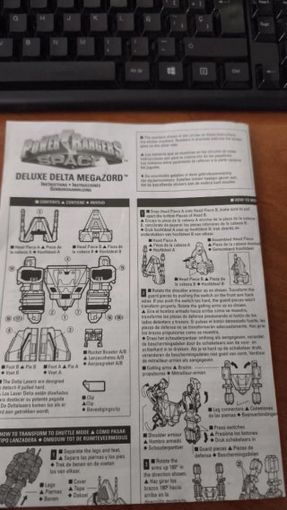 Delta Megazord Power Rangers